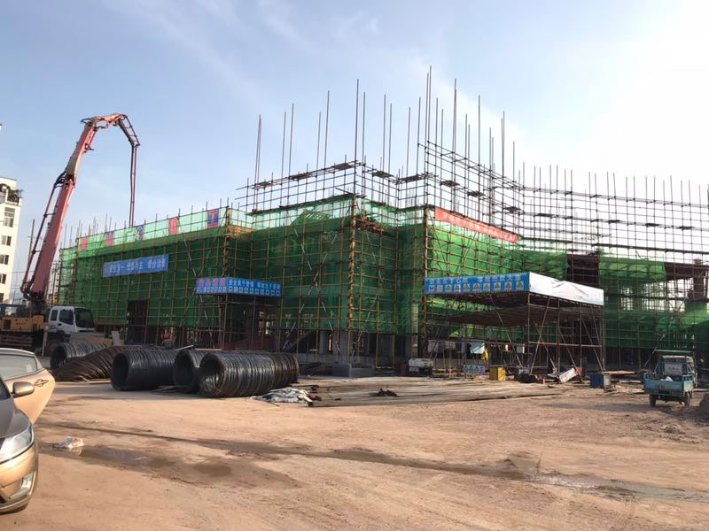 百鳥亭小學施工現場