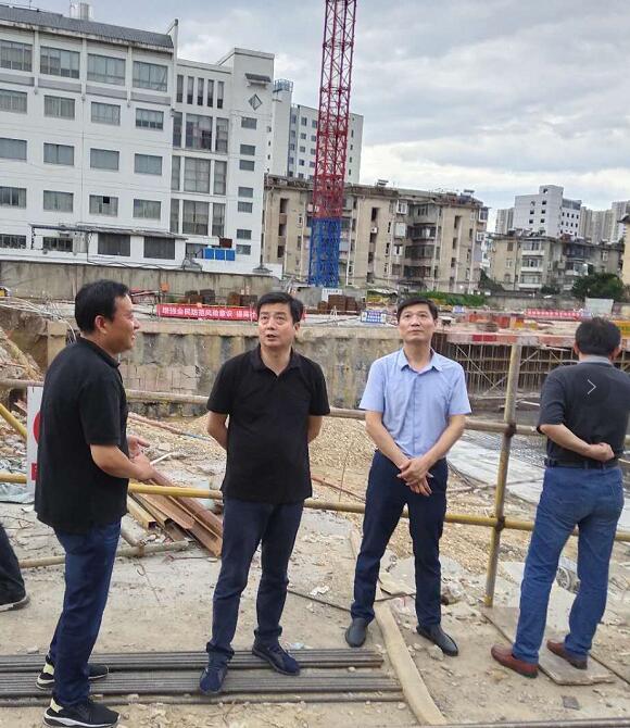 區(qū)委副書記、區(qū)長楊林調(diào)研重點(diǎn)項(xiàng)目