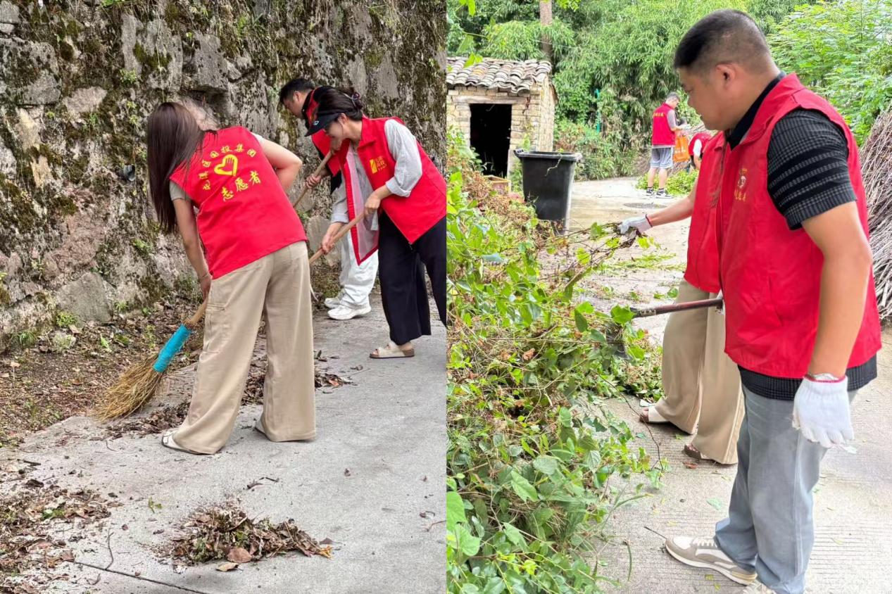 屯溪區(qū)國(guó)投集團(tuán)開(kāi)展“黨員先行扮靚家園 攜手共治美好環(huán)境”“學(xué)紅色精神 幫集體發(fā)展 創(chuàng)文明鄉(xiāng)村”等主題黨日活動(dòng)